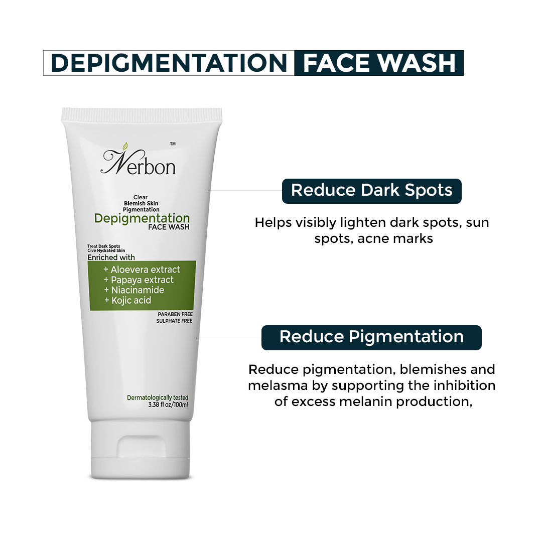 Nerbon Depigmentation Face Wash