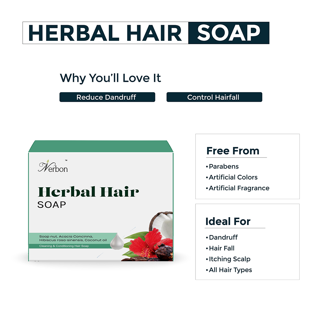 Nerbon Herbal Hair Soap
