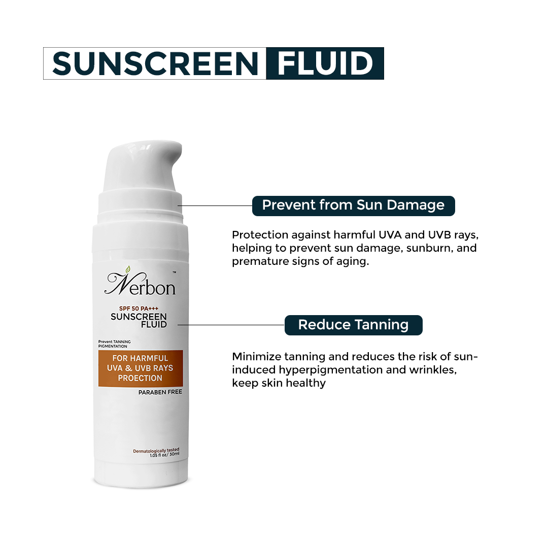 Nerbon Sunscreen Fluid SPF 50